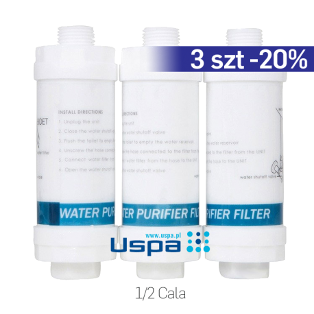 Filtr węglowy do wody 3 szt